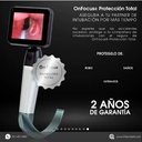 VIDEOLARINGOSCOPIO ONFOCUS® FLEX BLACK PRO 6 HOJAS REUSABLES.